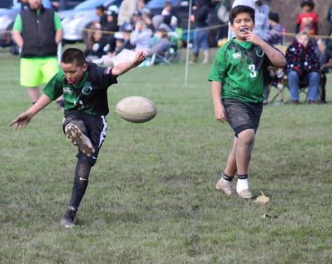 There's Kicking in Rugby?